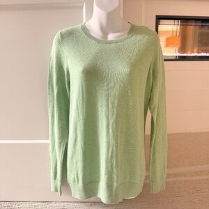TWP Gorgeous Mint Green Crewneck Sweater Sz XS NEW $695